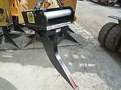 Lehnhoff - Reiß-Zahn/ Aufreiß-Zahn RZ 6/12 mit MS08 - Bagger: 6t-12t - Mit Adapter-Platte Lehnhoff MS 08 - Nutzlänge ca. 670 mm
